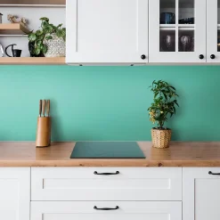 Tulup Panneau autocollant 100x50 cm Couleur turquoise 1 pcs- Panneau Mural Décoratif