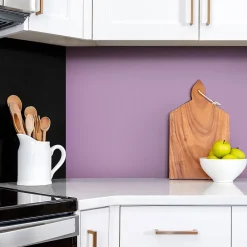 Tulup Panneau Mural Décoratif<Panneau autocollant 100x50 cm Couleur lilas 1 pcs