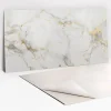 Tulup Panneau autocollant 100x50 cm Marbre élégant et or 1 pcs- Panneau Mural Décoratif