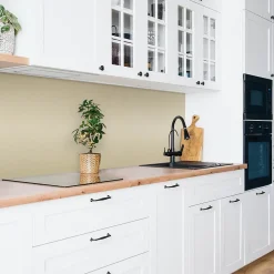 Tulup Panneau Mural Décoratif<Panneau autocollant 100x50 cm Couleur beige 1 pcs
