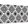 Tulup Panneau autocollant 100x50 cm Ornement fleuri 1 pcs- Panneau Mural Décoratif