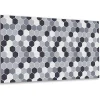 Tulup Panneau autocollant 100x50 cm Hexagone 1 pcs- Panneau Mural Décoratif