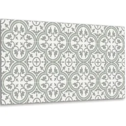 Tulup Panneau Mural Décoratif<Panneau autocollant 100x50 cm Ornement floral 1 pcs