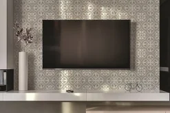 Tulup Panneau Mural Décoratif<Panneau autocollant 100x50 cm Ornement floral 1 pcs