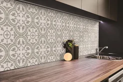 Tulup Panneau Mural Décoratif<Panneau autocollant 100x50 cm Ornement floral 1 pcs