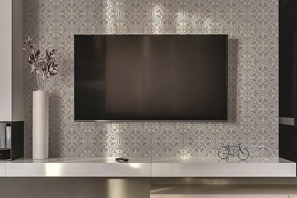 Tulup Panneau Mural Décoratif<Panneau autocollant 100x50 cm Graphisme floral 1 pcs