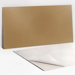 Tulup Panneau autocollant 100x50 cm Couleur marron 1 pcs- Panneau Mural Décoratif