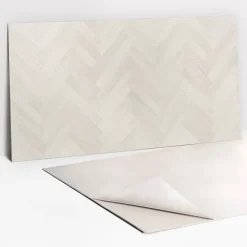 Tulup Panneau Mural Décoratif<Panneau autocollant 100x50 cm Parquet clair et délicat 1 pcs