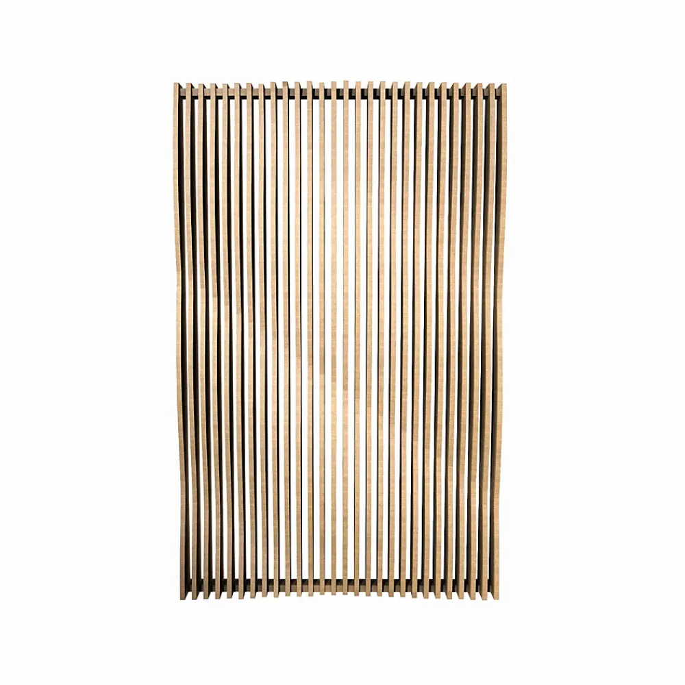Tasseau Bois<Panneau claustra ondulé 250x60 cm module 3