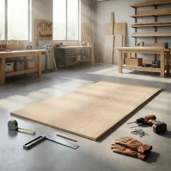 Panneau Bois, Osb, Mdf<Panneau contreplaqué de feuillus - 244 x 122 cm, ép.12 mm (vendu au panneau)