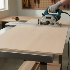 Panneau contreplaqué de feuillus - 244 x 122 cm, ép.9 mm (vendu au panneau)- Panneau Bois, Osb, Mdf