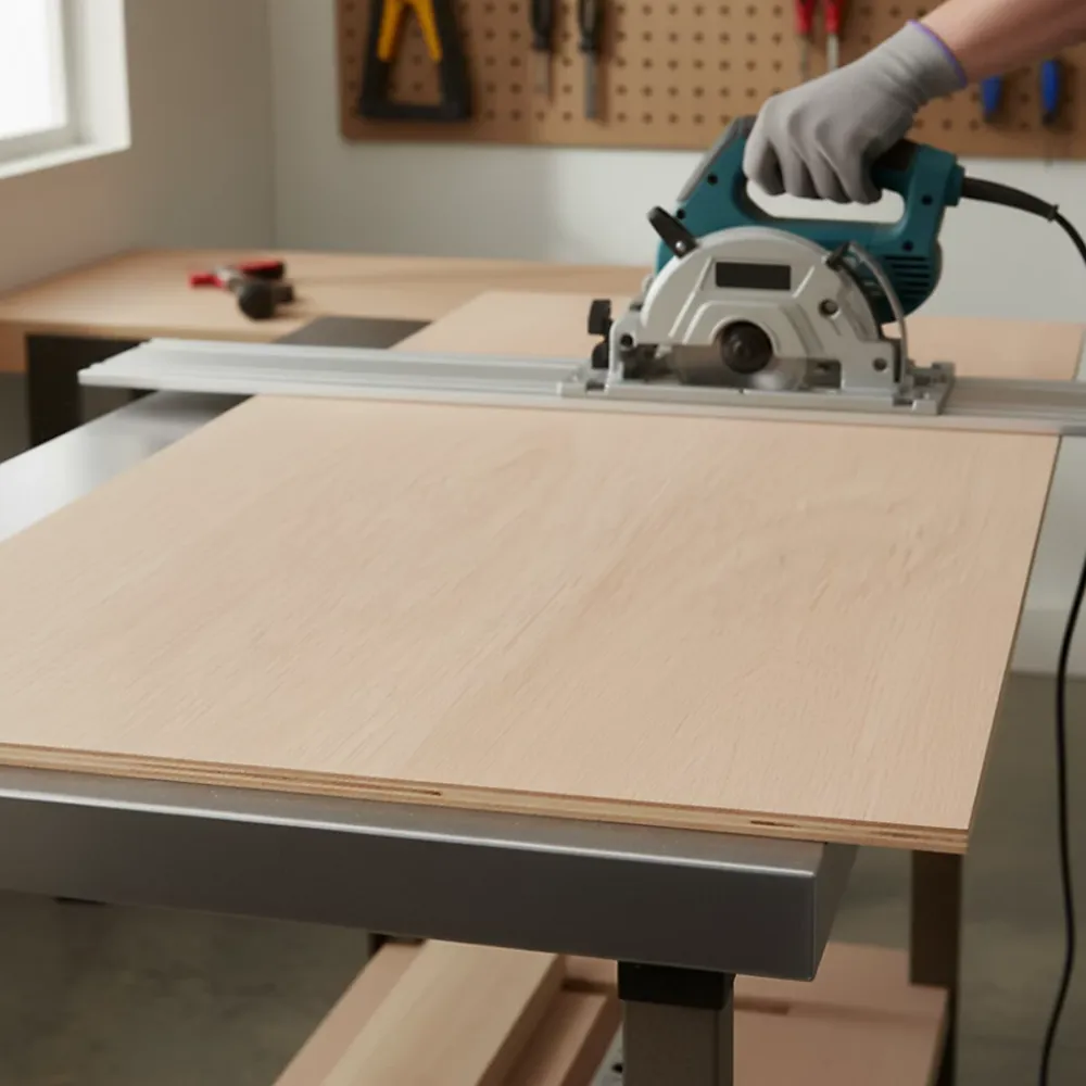 Panneau contreplaqué de feuillus - 244 x 122 cm, ép.9 mm (vendu au panneau)- Panneau Bois, Osb, Mdf