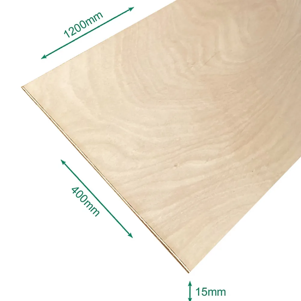 Forestea Panneau contreplaqué powerplex bio 1200 x 400 x 15 mm- Panneau Bois, Osb, Mdf