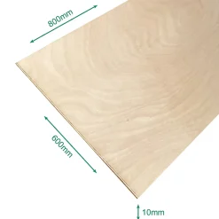 Forestea Panneau Bois, Osb, Mdf<Panneau contreplaqué powerplex bio 800 x 600 x 10 mm
