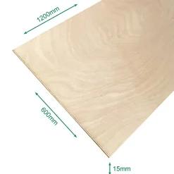 Forestea Panneau Bois, Osb, Mdf<Panneau contreplaqué powerplex bio 1200 x 600 x 15 mm