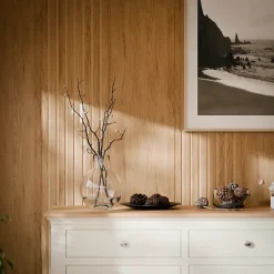 Radex Panneau Décoratif En Bois|Panneau Bois, Osb, Mdf<Panneau décoratif à lamelles Python en mdf imitation chêne 275X60 cm