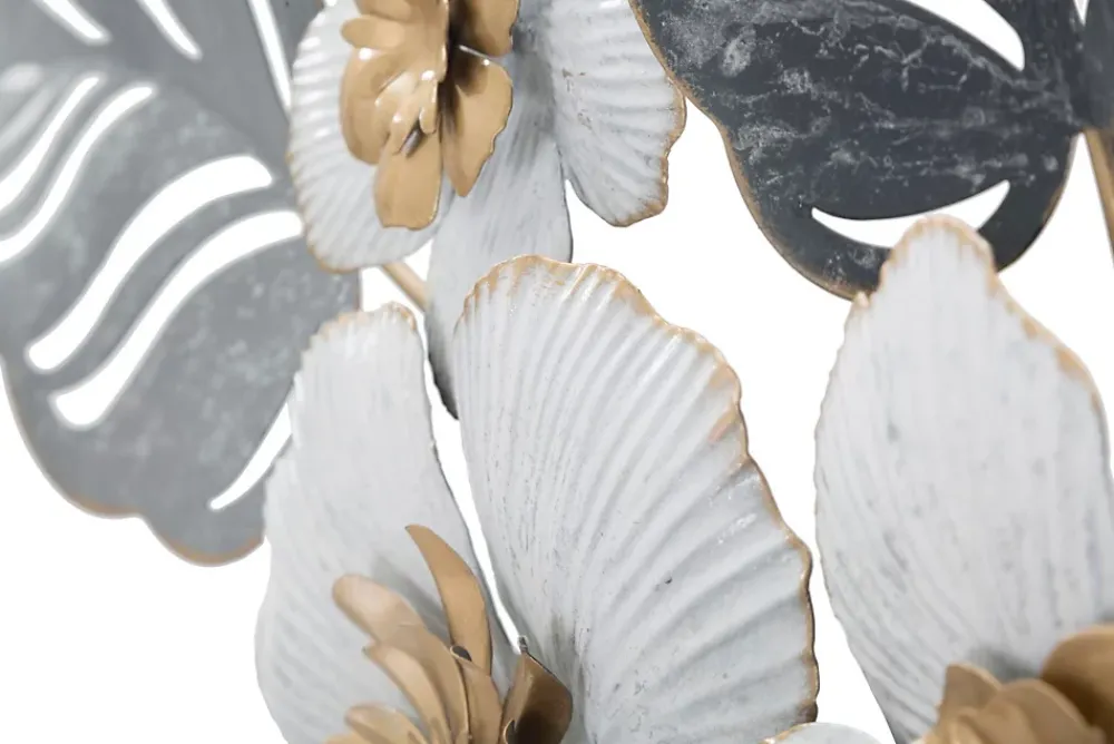 Mauro Ferretti Panneau Tasseau Bois<Panneau décoratif 3D en métal multicolore cm 66x5x39