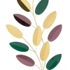 Mauro Ferretti Panneau Tasseau Bois<Panneau décoratif en feuilles 3D cm 31x1,9x61