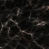 Divina Home Panneau décoratif en grès cérame effet marbre, lot de 6 pièces, revêtement mural PVC 4,3 m², finition UV, 120x60 cm, marbre noir- Panneau Mural Décoratif