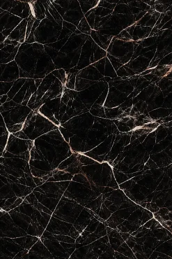 Divina Home Panneau décoratif en grès cérame effet marbre, lot de 6 pièces, revêtement mural PVC 4,3 m², finition UV, 120x60 cm, marbre noir- Panneau Mural Décoratif