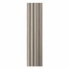 Divina Home Panneau Mural Décoratif<Panneau décoratif en PVC imitation lattes de bois, lot de 10 pièces, 120x30 cm, revêtement mural chêne