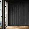 Foge Panneau décoratif fraisé Serval gris L.280x l.60cm Ep. 1,5cm- Panneau Décoratif En Bois