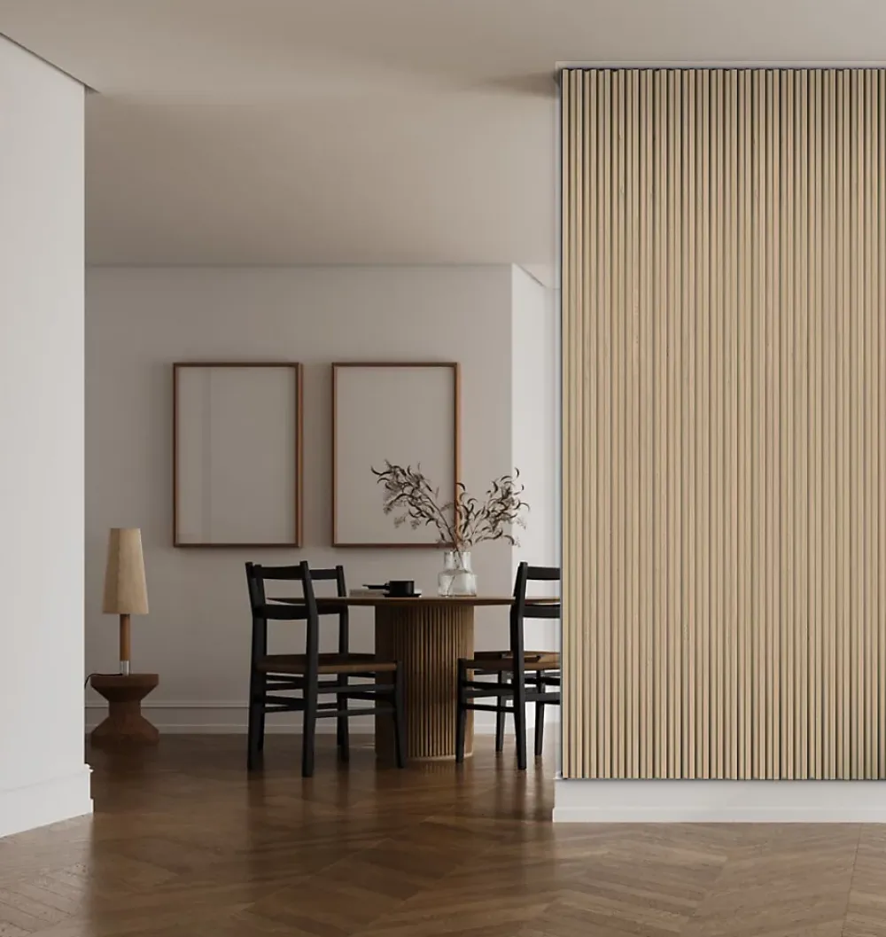 Foge Panneau Décoratif En Bois<Panneau décoratif fraisé Serval effet chêne L.280x l.60cm Ep. 1,5cm