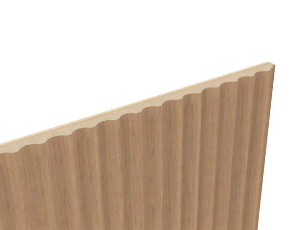 Foge Panneau Décoratif En Bois<Panneau décoratif fraisé Serval effet chêne L.280x l.60cm Ep. 1,5cm