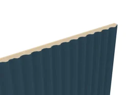 Foge Panneau Décoratif En Bois<Panneau décoratif fraisé Serval bleu L.280x l.60cm Ep. 1,5cm