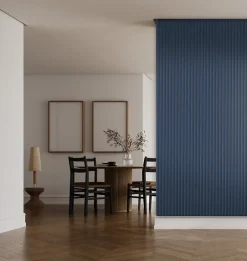 Foge Panneau Décoratif En Bois<Panneau décoratif fraisé Serval bleu L.280x l.60cm Ep. 1,5cm