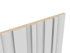 Foge Panneau Décoratif En Bois<Panneau décoratif fraisé Wallaby blanc L.280x l.60cm Ep. 1,5cm