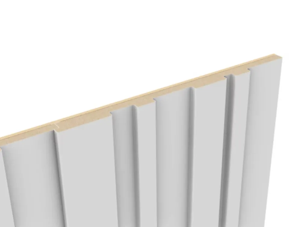 Foge Panneau Décoratif En Bois<Panneau décoratif fraisé Wallaby blanc L.280x l.60cm Ep. 1,5cm
