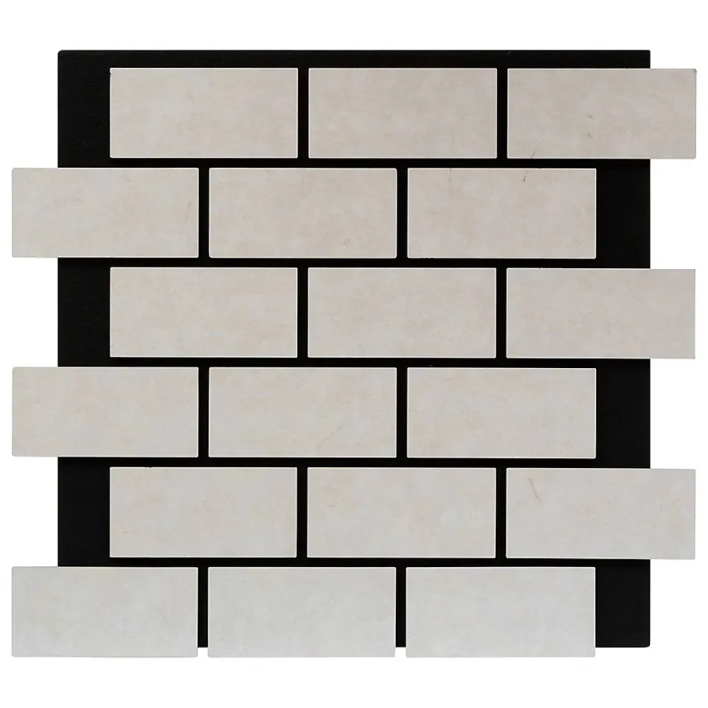 Atmosphera Créateur D'Intérieur Panneau Tasseau Bois<Panneau décoratif mural Clint beige 61x69cm - Atmosphera