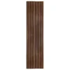 Atmosphera Créateur D'Intérieur Panneau décoratif mural Colva bois foncé 240x60cm - Atmosphera- Panneau Tasseau Bois
