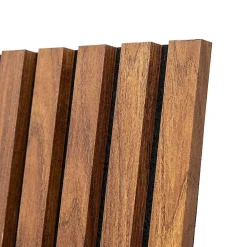 Atmosphera Créateur D'Intérieur Panneau décoratif mural Colva bois foncé 240x60cm - Atmosphera- Panneau Tasseau Bois