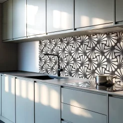 Wallfluent Lambris Mural<Panneau Décoratif Mural 50x50 cm Motif De Feuilles Élégant 4 pièces