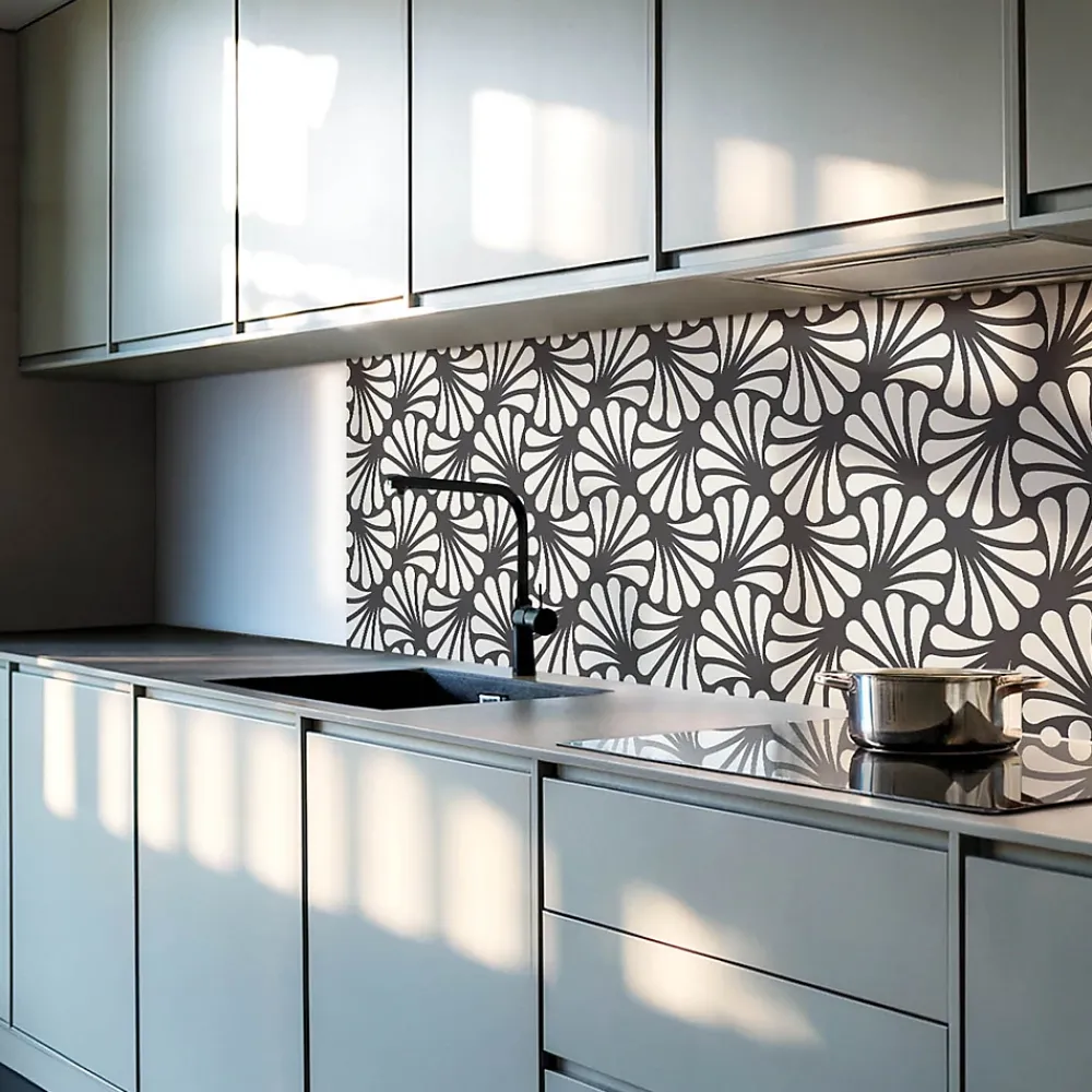 Wallfluent Lambris Mural<Panneau Décoratif Mural 50x50 cm Motif De Feuilles Élégant 4 pièces