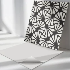 Wallfluent Lambris Mural<Panneau Décoratif Mural 50x50 cm Motif De Feuilles Élégant 4 pièces