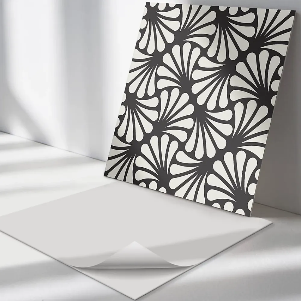 Wallfluent Lambris Mural<Panneau Décoratif Mural 50x50 cm Motif De Feuilles Élégant 4 pièces