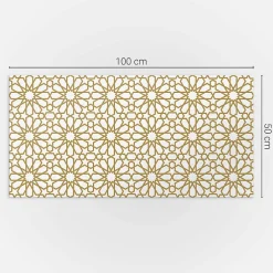 Wallfluent Lambris Mural<Panneau Décoratif Mural 100x50 cm Motifs Floraux 1 pièce