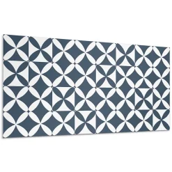 Wallfluent Panneau Décoratif Mural 100x50 cm Motif Végétal Avec Ornements 1 pièce- Lambris Mural