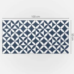 Wallfluent Panneau Décoratif Mural 100x50 cm Motif Végétal Avec Ornements 1 pièce- Lambris Mural