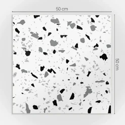 Wallfluent Lambris Mural<Panneau Décoratif Mural 50x50 cm Motif Abstrait De Pierre 4 pièces