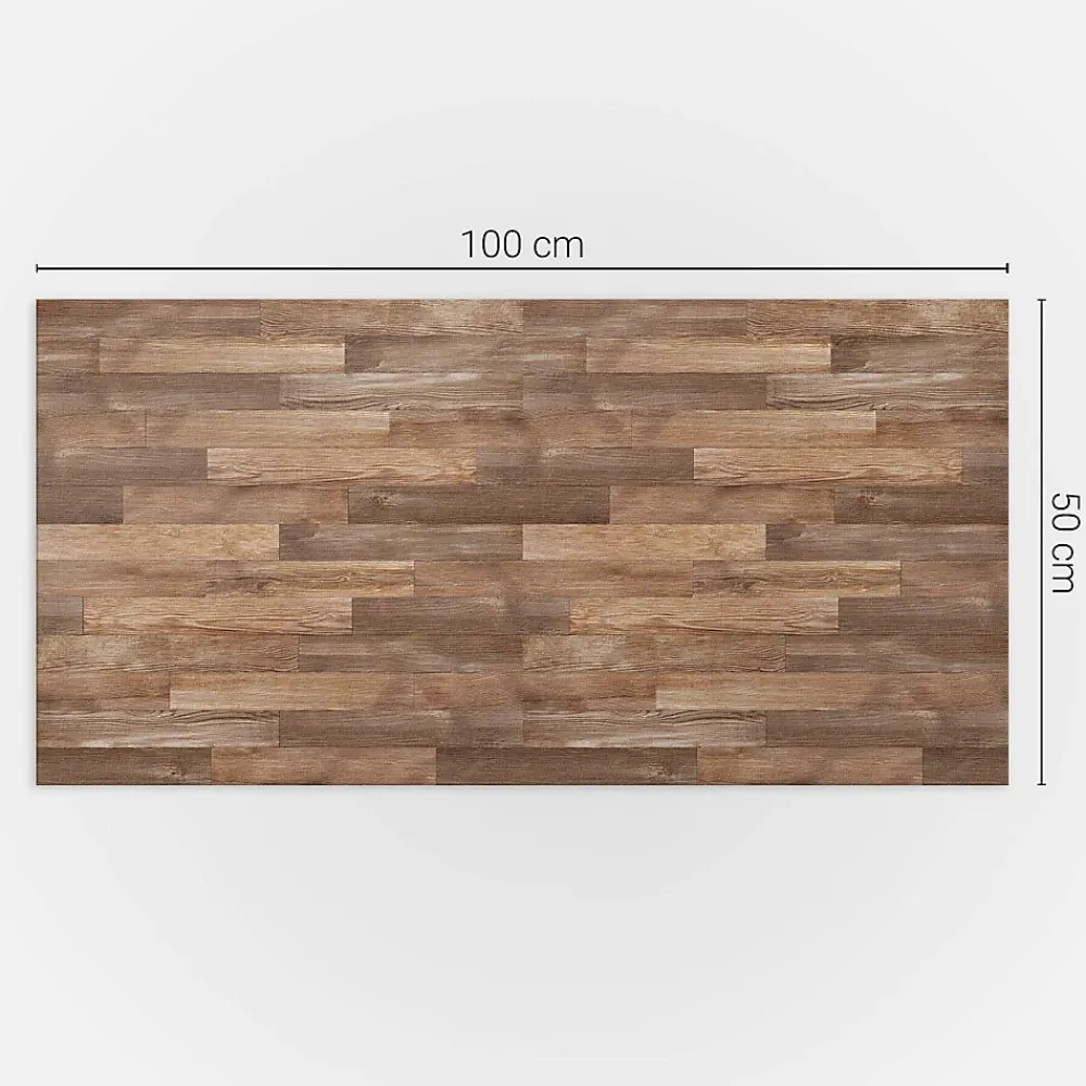Wallfluent Panneau Décoratif Mural 100x50 cm Motif À Chevrons 1 pièce- Lambris Mural