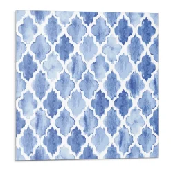 Wallfluent Panneau Décoratif Mural 50x50 cm Motif De Style Marocain 4 pièces- Lambris Mural