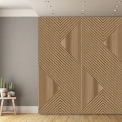 Foge Panneau décoratif Odin en MDF(m) décor chêne Saragosse L. 260 x l. 60 cm, ép. 8 mm- Panneau Bois, Osb, Mdf