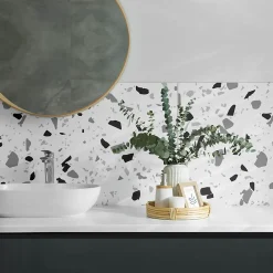 Wallfluent Panneau Décoratif 100x50 cm Motifs Ornementaux 1 pièce- Lambris Mural