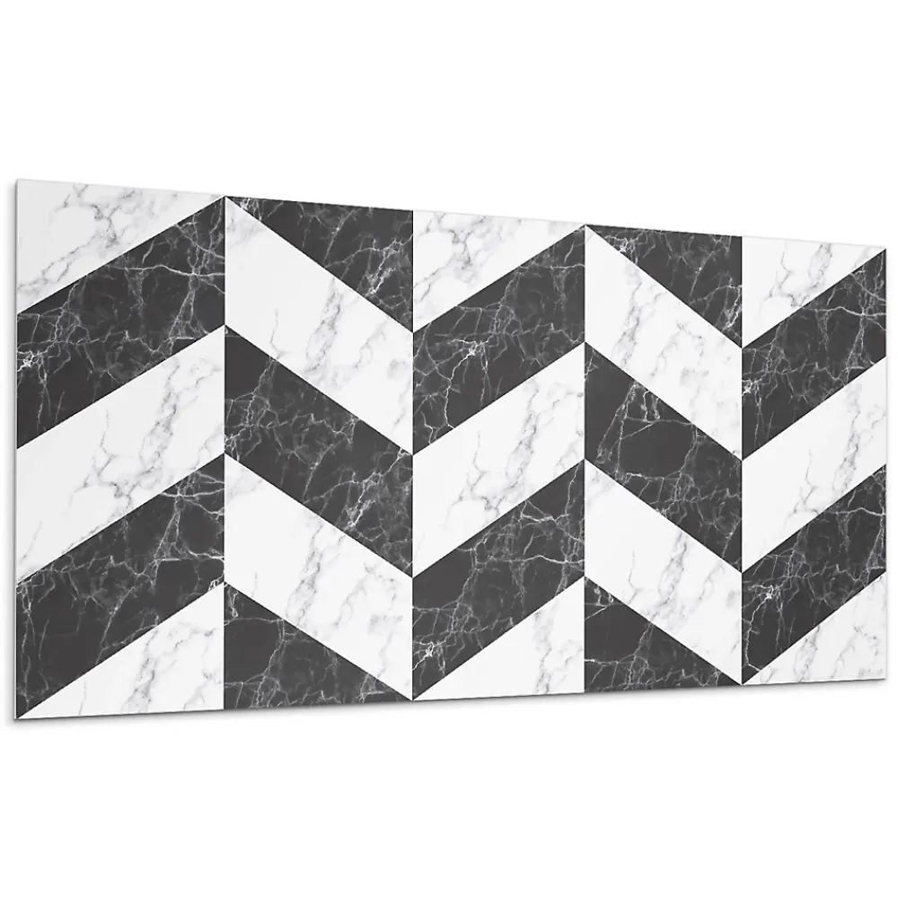 Wallfluent Lambris Mural<Panneau Décoratif 100x50 cm Motif Composé De Cercles Disposés En Grille 1 pièce