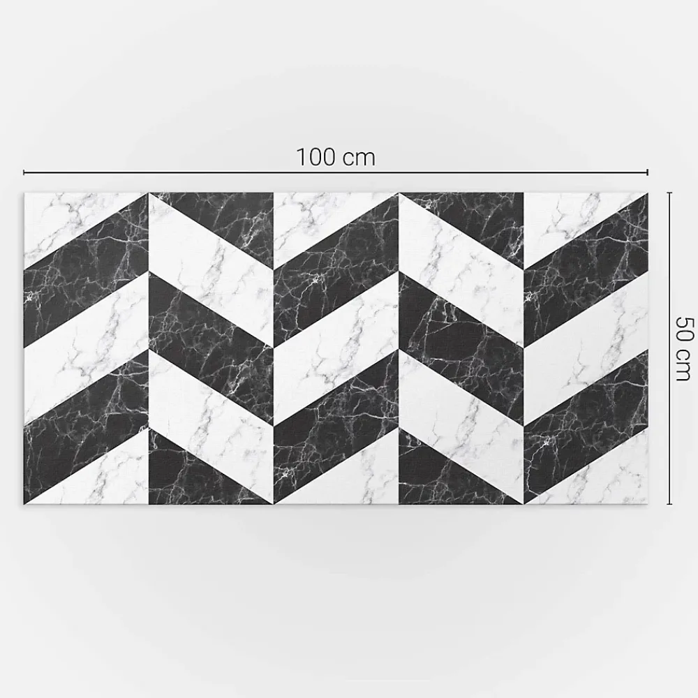 Wallfluent Lambris Mural<Panneau Décoratif 100x50 cm Motif Composé De Cercles Disposés En Grille 1 pièce