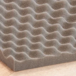 Matelas Pour Tous Panneau de mousse acoustique 200x200 cm Epaisseur 3 cm- Panneau Décoratif En Bois